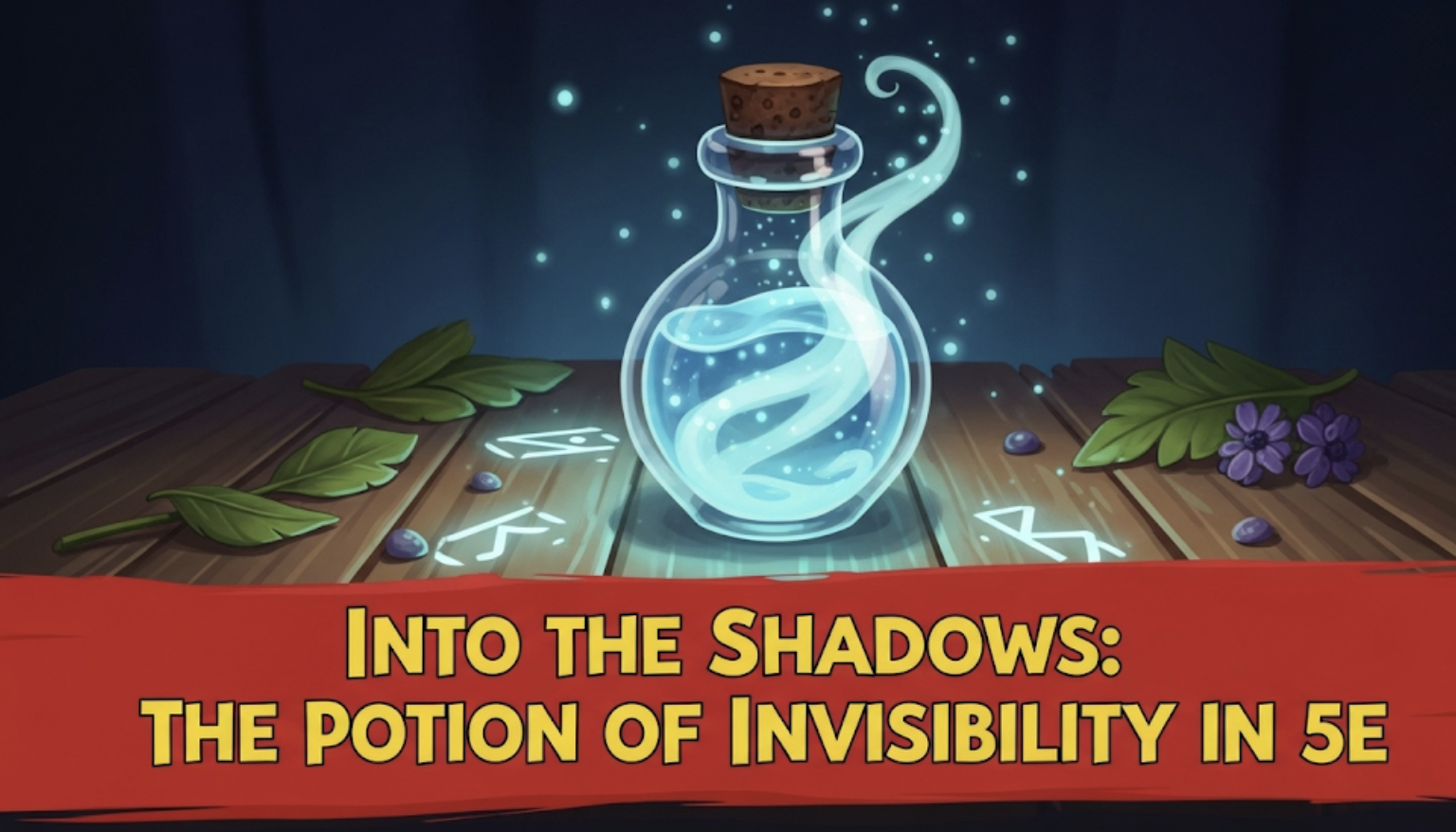 Into the Shadows: The Potion of Invisibility in 5e